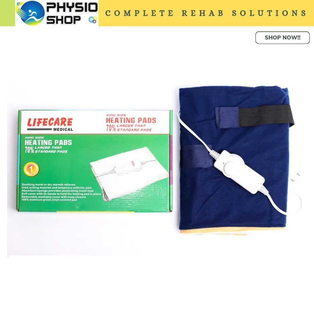 Blue Heating Pad for Back Arthritis Pain 70% Size