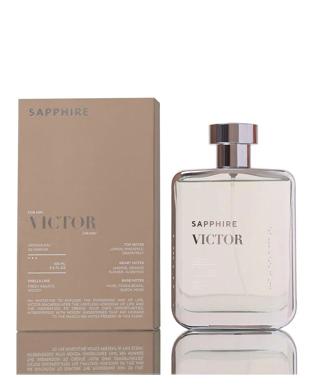 Victor Perfume for Men Sapphire Fresh Aquatic Woody