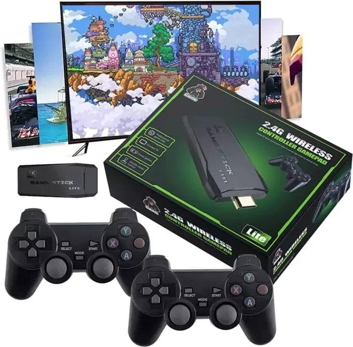 HDMI GameStick Lite 4K Wireless Controllers 2.4G