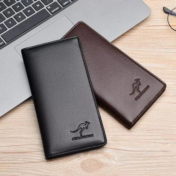 Men's Leather Wallet with Free Pack