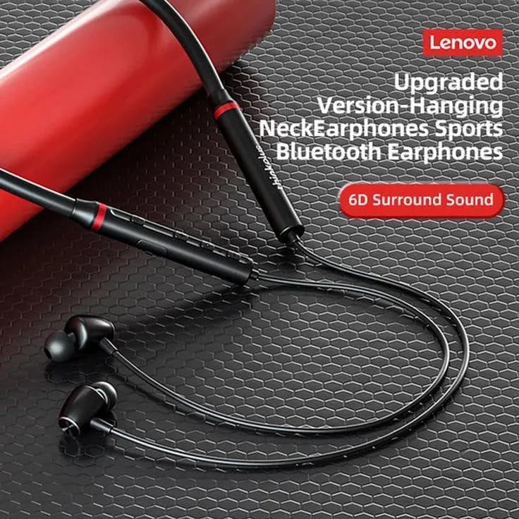 Lenovo Wireless Neckband Bluetooth 60 Surround Sound