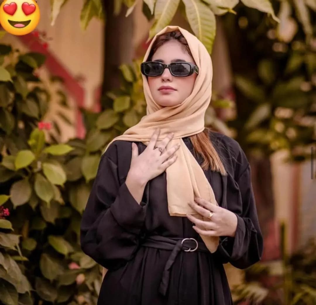 Black Georgette Abaya with Belt for Daily Wear