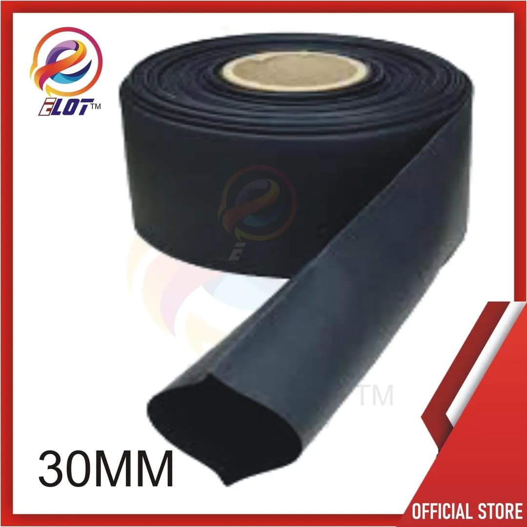 Heat Shrink Tubing 30MM Black ABS Waterproof