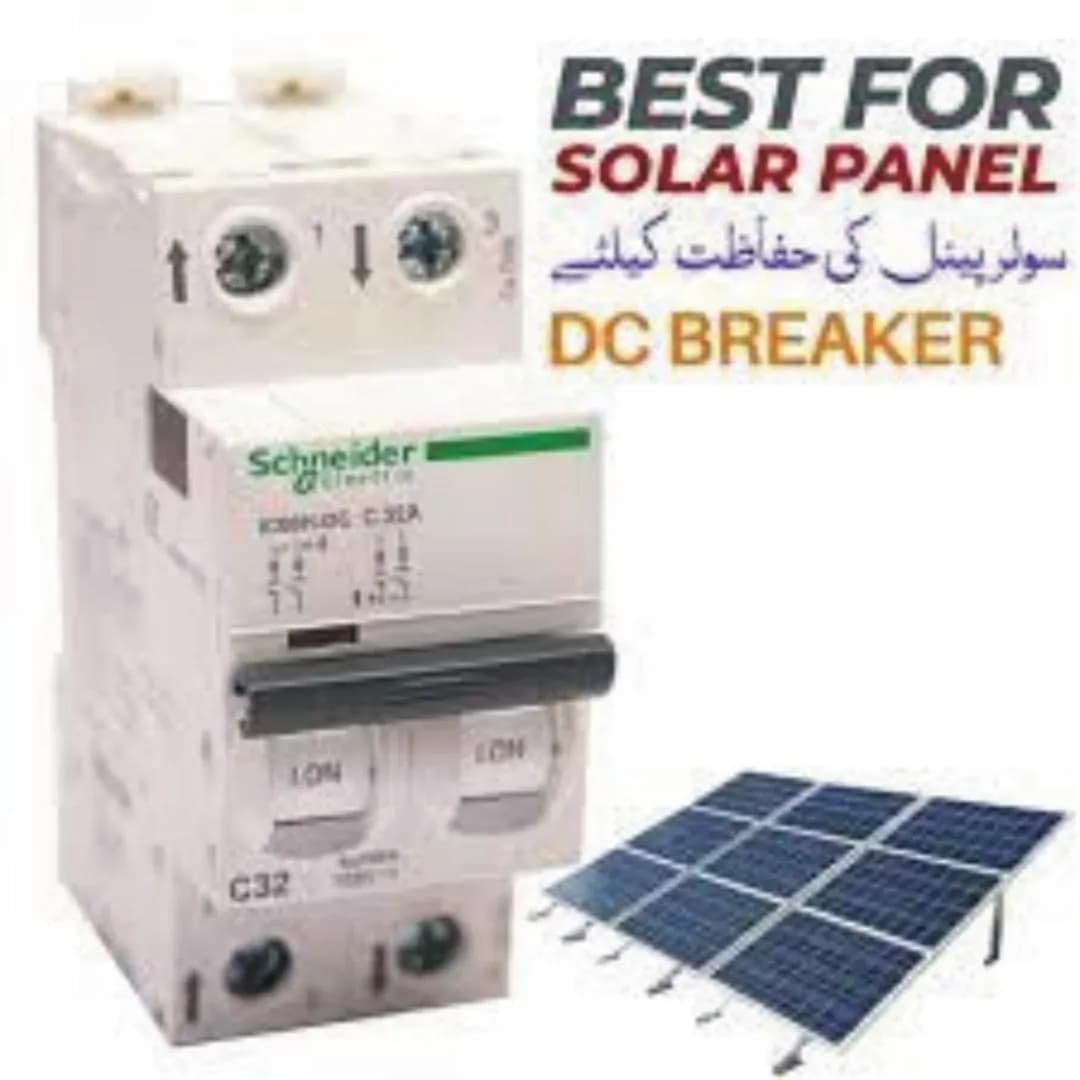 Schneider DC Breaker 32A Solar Panel Protector White