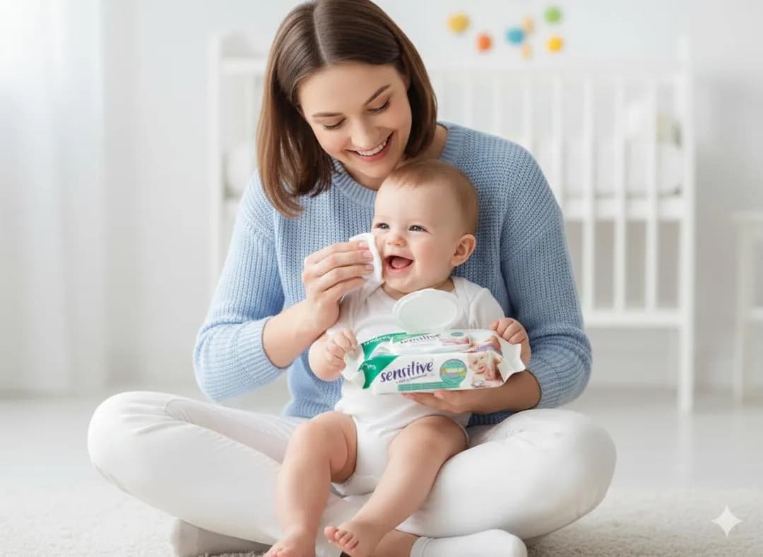 Premium Cotton Baby Wet Wipes Daily Use All Season Soft