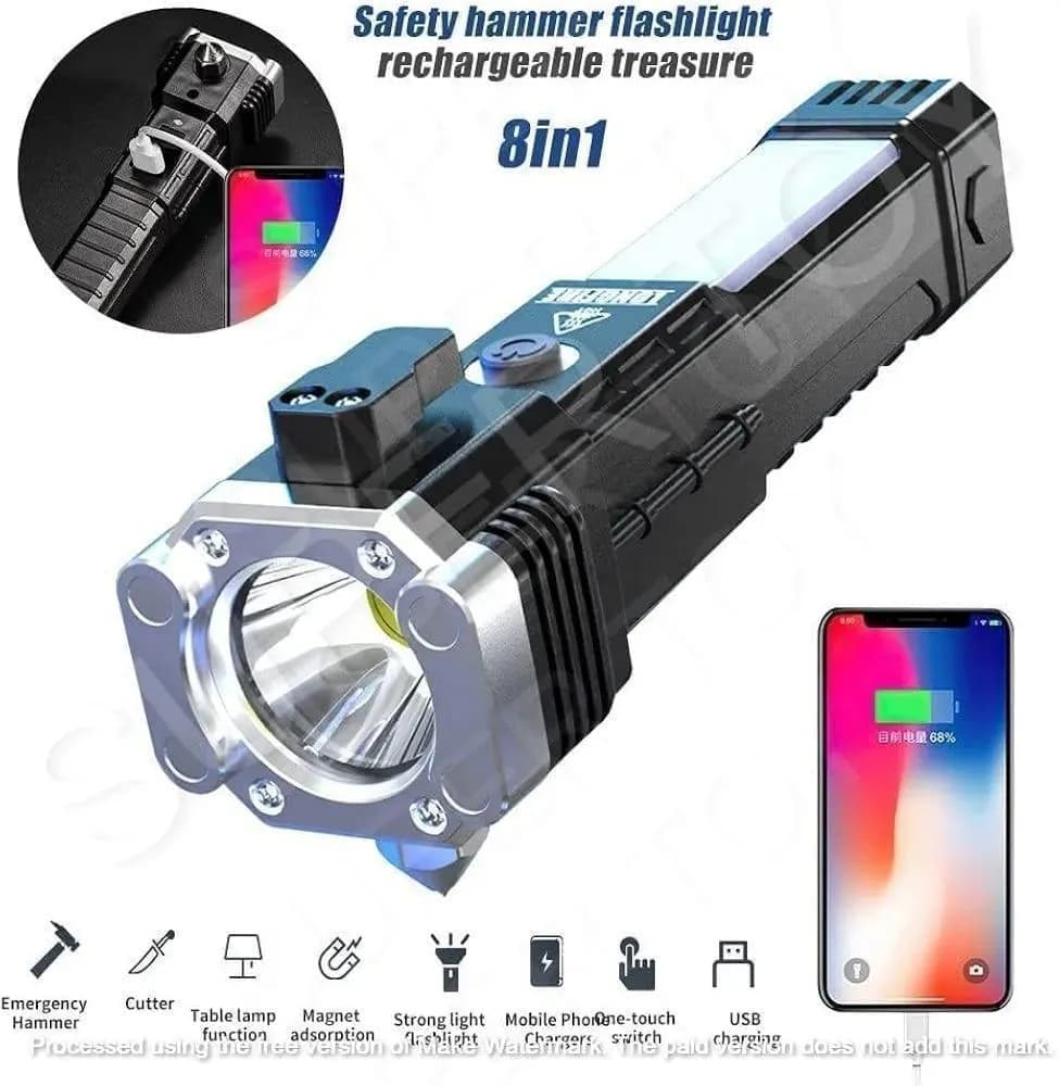 Rechargeable LED Search Light with USB Charging