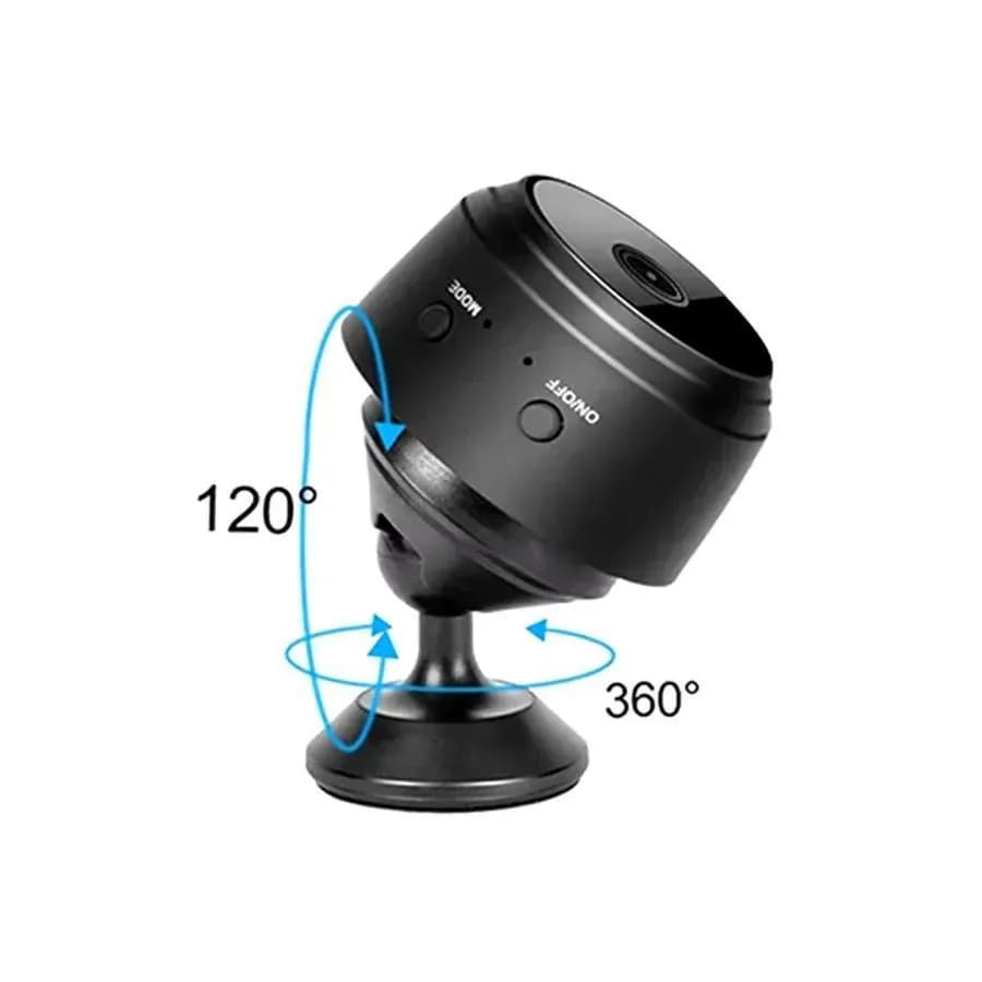 360-Degree Mini Security Camera with USB Cable