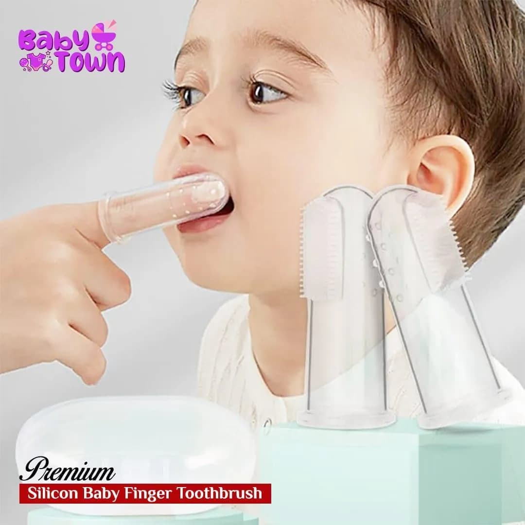 Silicone Finger Toothbrush for Babies Daily Use