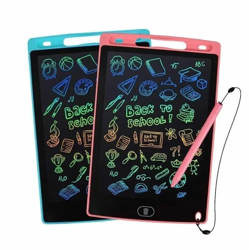 Kids LCD Writing Tablet with Stylus & Colorful Design