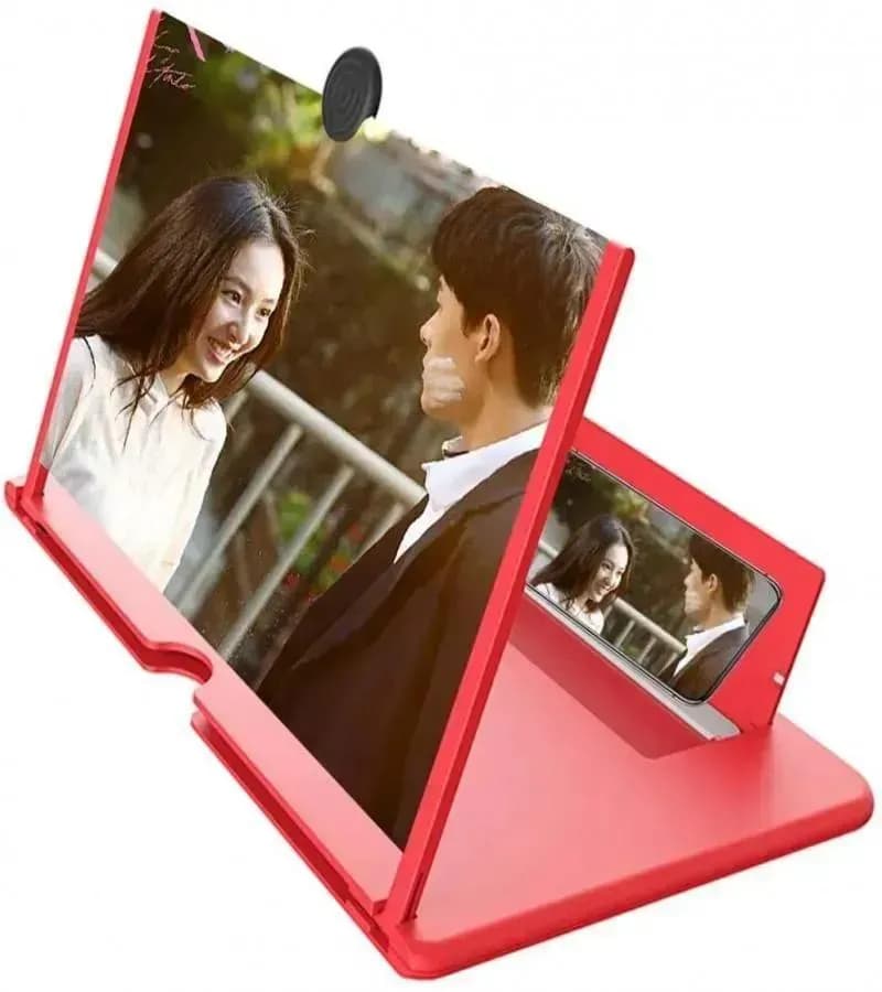 Portable Video Amplifying Screen Black ABS