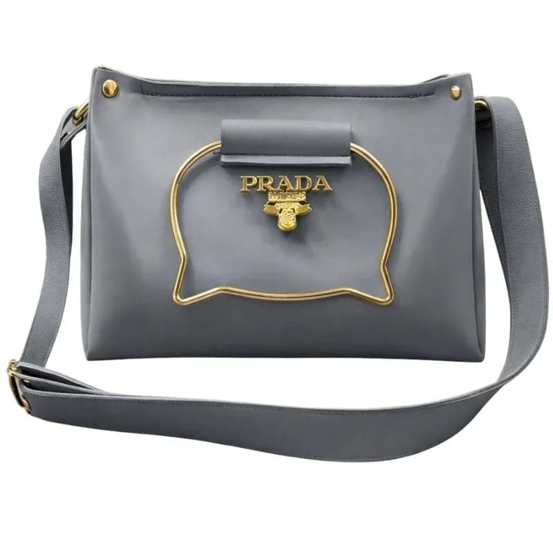 Women's PU Leather Plain Shoulder Bag