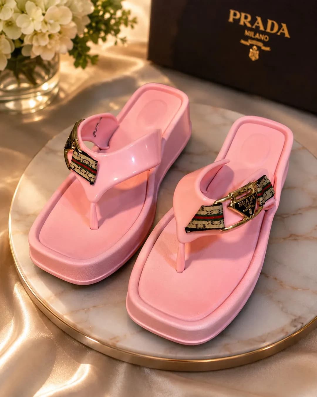 Women's Cork Formal Slippers
