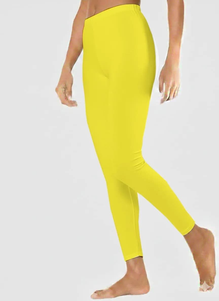 Women's Yellow Jersey Slim Fit Thermal Tights