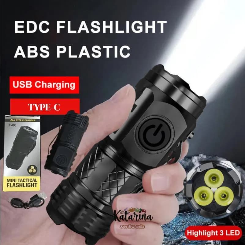 Waterproof Mini Flashlight Super Power Camping Light ZT - Three Eyed Monster Mini Flashlight Flash Super Power Waterproof Camping Light