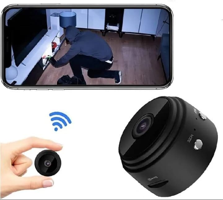 WiFi 360° Rotating Spy Camera with Night Vision