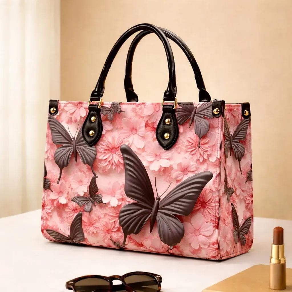 Mararial Embroidered Shoulder Bag 4 Color Hand Carry