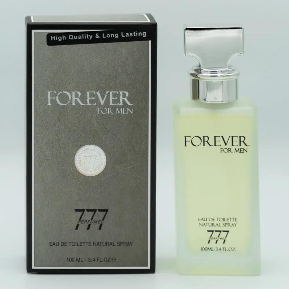 Forever For Men 777 Eau De Toilette 100ml Silver