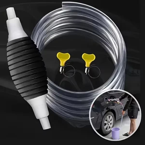 Manual Oil Pump for Cars - Easy Use, PVC, 1 Pc