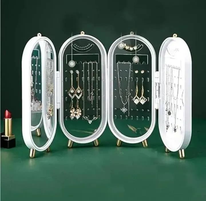 Green 3-D Jewellery Display Box for Home Decor