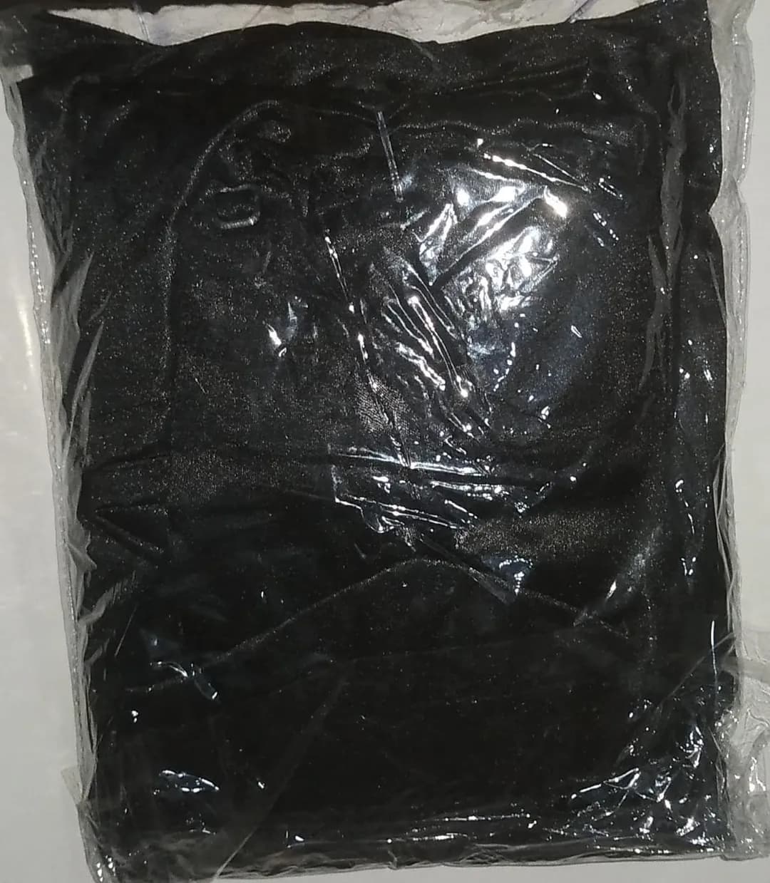 Black Silk Lace Nightwear Set 6 Pcs Women