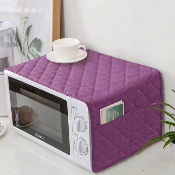Purple Quilted Microwave Cover 33x11" Cotton Dustproof
- Premium Quality Cotton Fabric for Long-Lasting Use
- Stylish Quilted Design in Vibrant Purple
- Perfect Fit for 33x11 Inch Microwave Ovens
- Dustproof and Scratch-Resistant for Easy Cleaning
- New Arrival with Best Price in Pakistan
- Durable Quilted Texture for Kitchen Protection
- Easy to Install and Maintain
- Ideal for Daily Use and Kitchen Organization