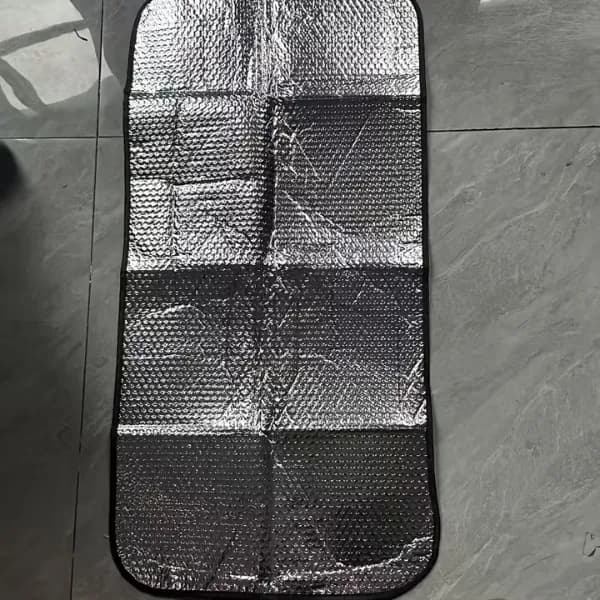 Silver Outdoor Waterproof AC Cover 37x17 Inch