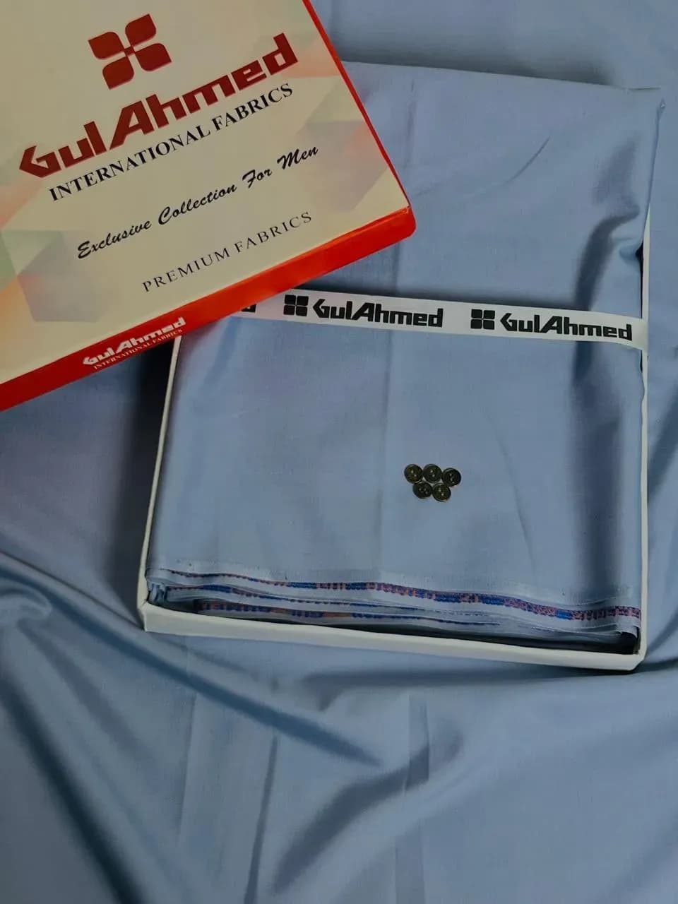 Men Blue Wash & Wear Plain Suit Summer