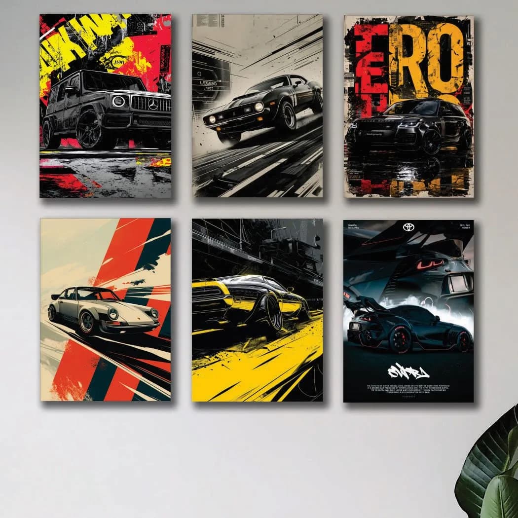 Alphabets Design Wall Art & Paintings