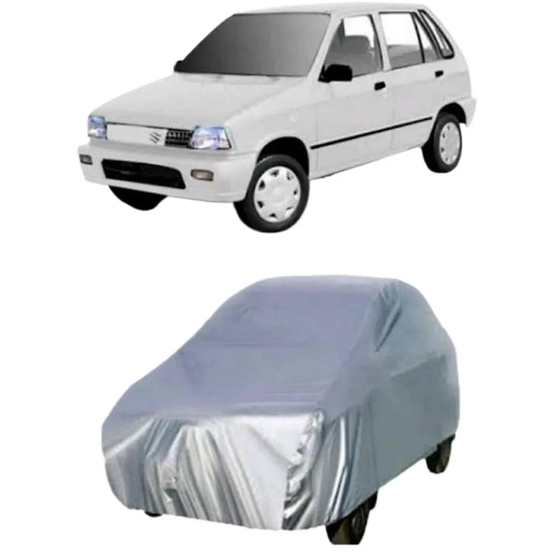 Silver Waterproof Car Cover Medium Parachute