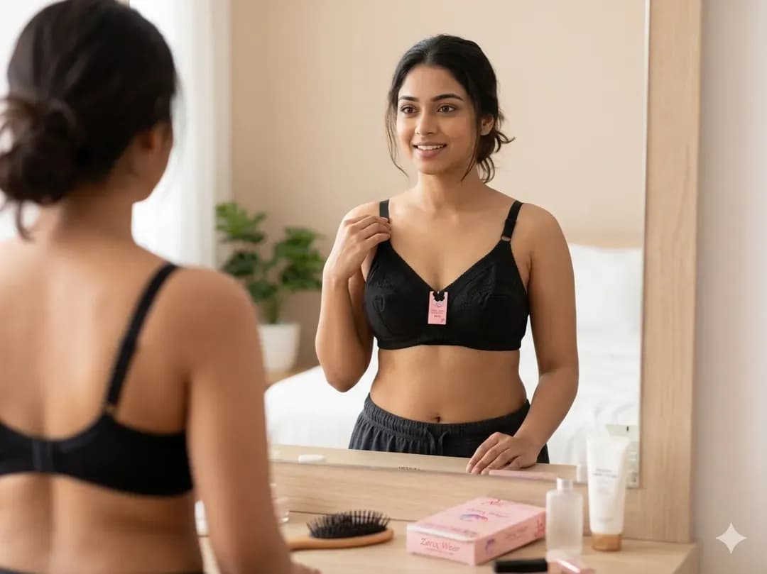 Black Lace Bralette for Women, Lightweight & Comfortable