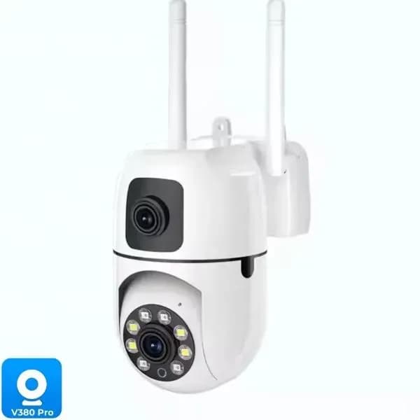 2NLF Outdoor Wi-Fi Camera 360° Night Vision White