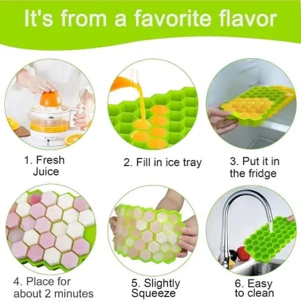 4 In 1 Ice Cubes Container