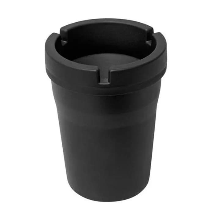 Car Ashtray Black 10x8cm Easy Clean