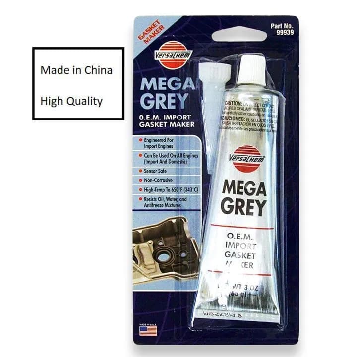 Versachem Mega Grey Silicone Gasket Black