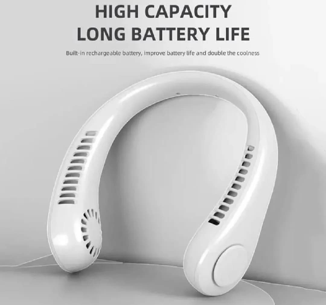 Neck Fan with Long Battery Life 200mAh