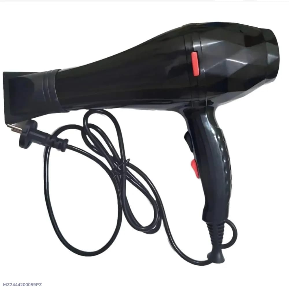 Black Corded Hair Dryer with 3 Speeds