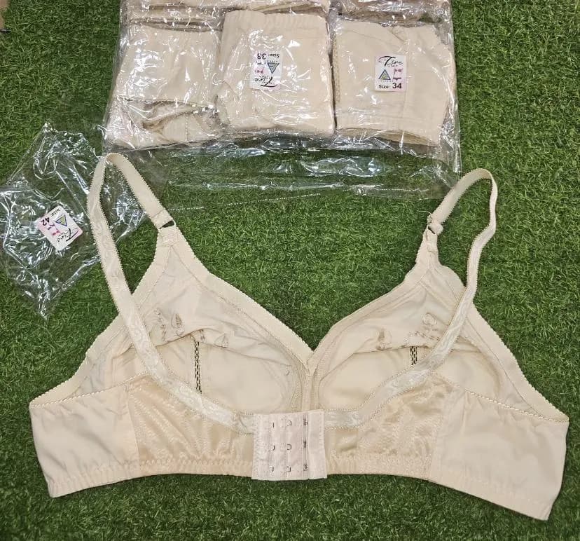Cotton Embroidered Comfortable And Lightweight Full Cup Bra
