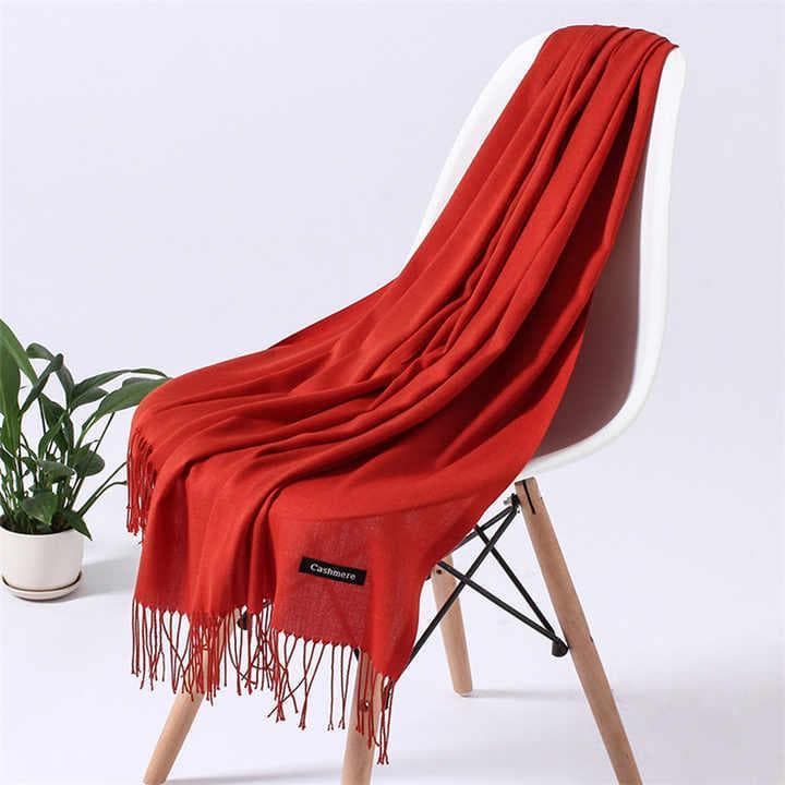 Red Woolen Shawl for Winter Warmth Pakistan