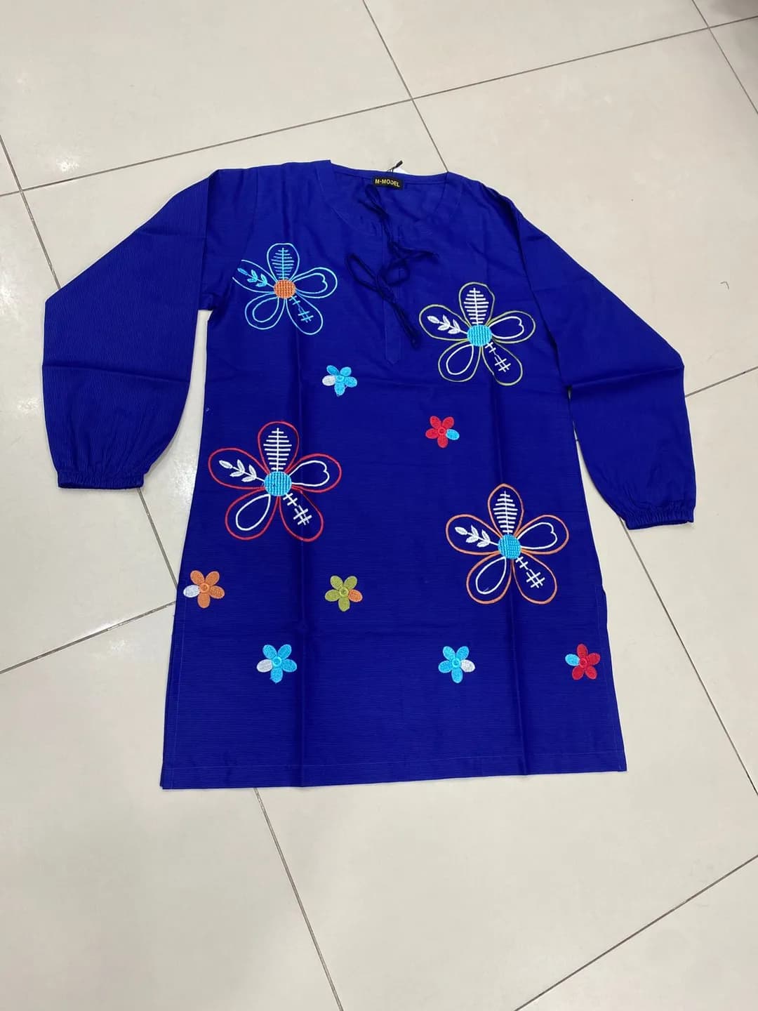 1 Pc Women's Stitched Lawn Embroidered Shirt