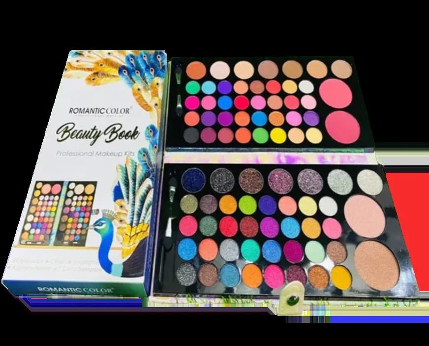 Romantic Color Beauty Book 80+ Makeup Kit
