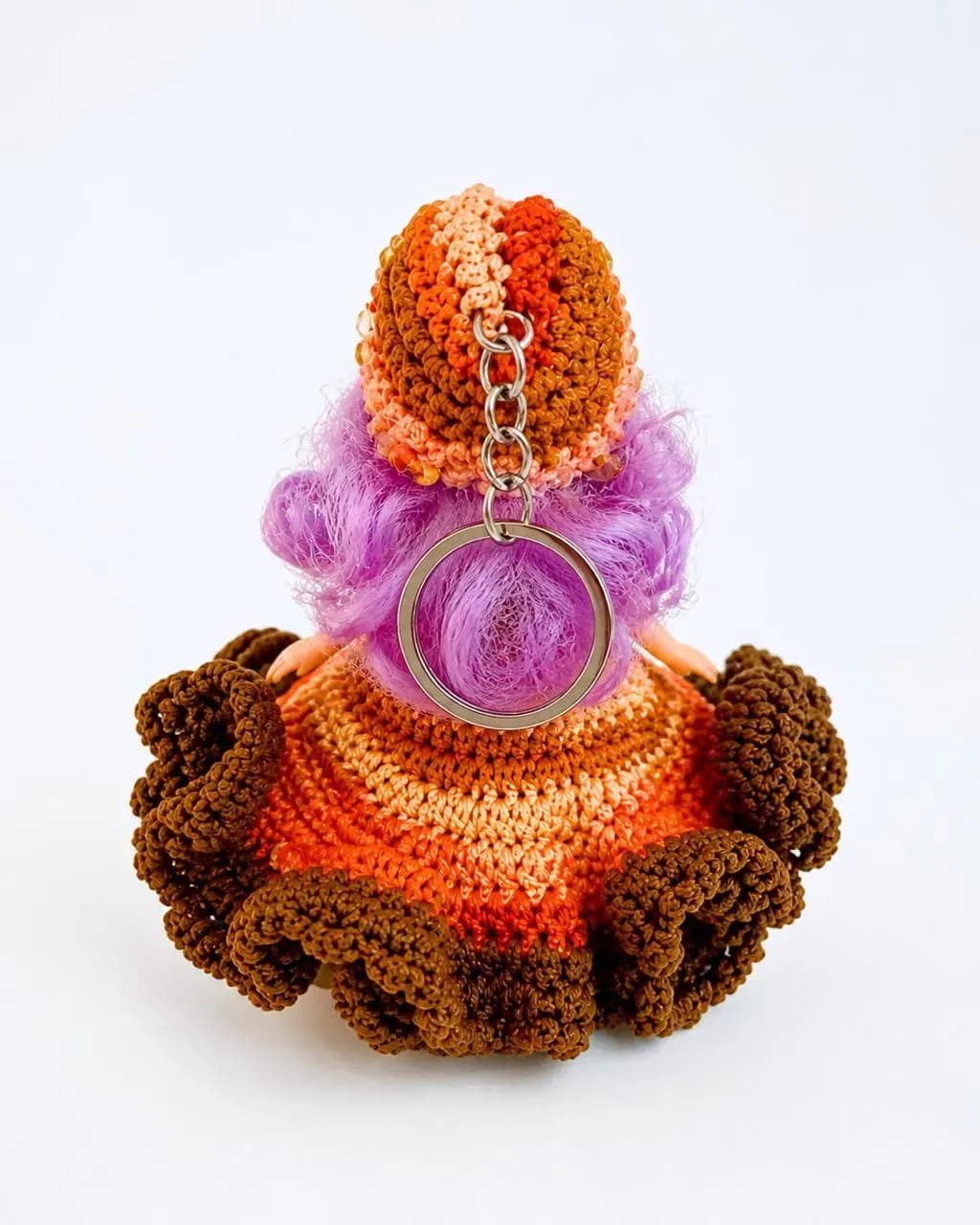 Handmade Crocheted Doll Toy for Girls 1-12 Years