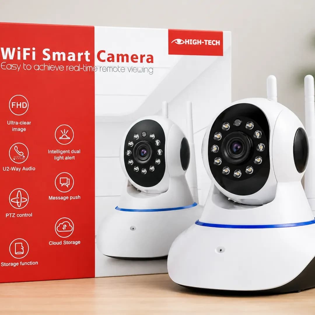 WiFi Smart PTZ Camera FHD 1080P White