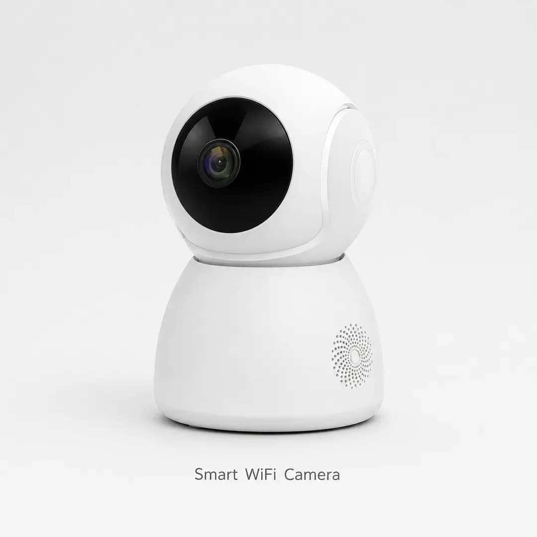 Smart WiFi Security Camera Q9S White 360 View