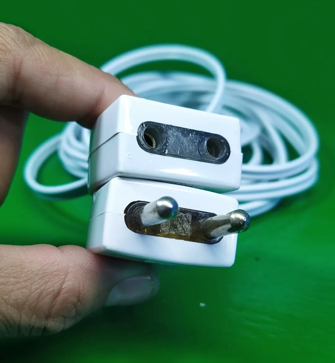 3 in 1 Extension Wire White Aluminium Alloy