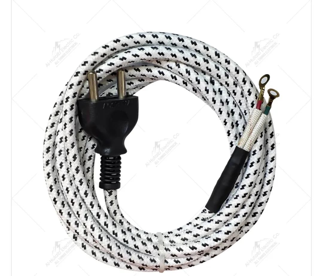 Electric Iron Wire Lead 40/76 Copper Black