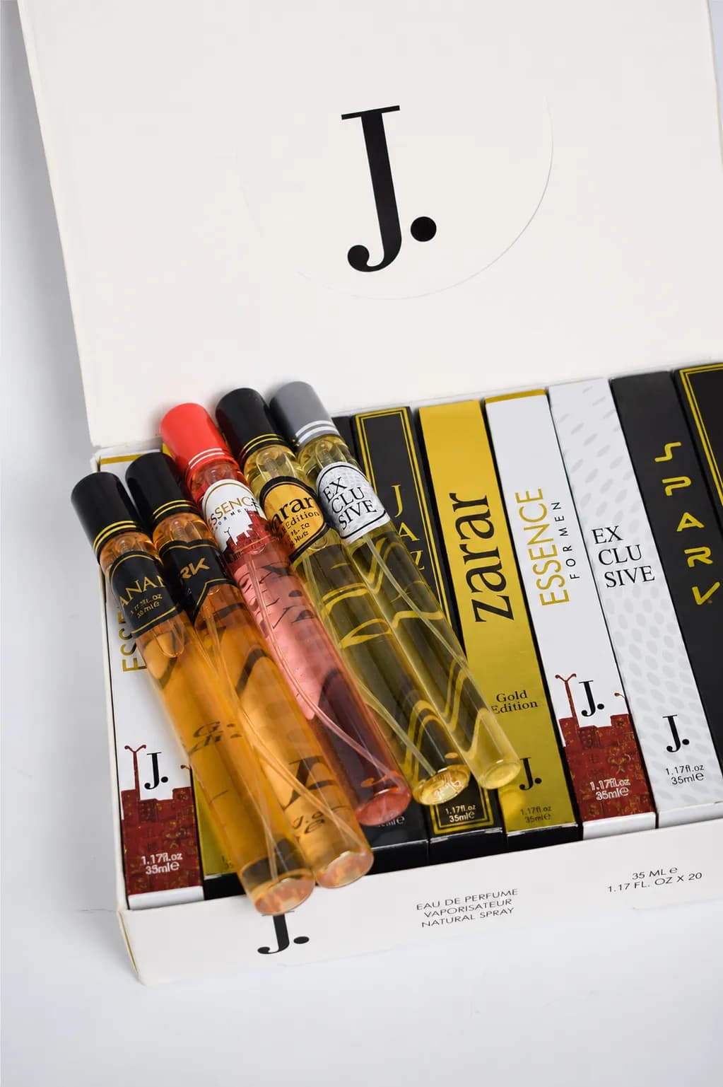 J. Pocket Perfume Set 35ml Multicolor Unisex Long Lasting