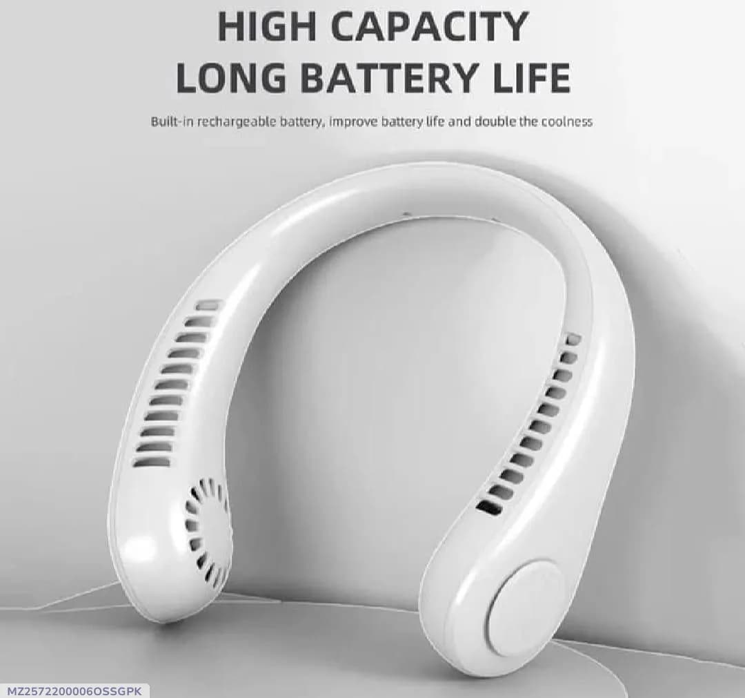 Rechargeable Neck fan 200mAh long Battery Life Foldable Neck Fan
