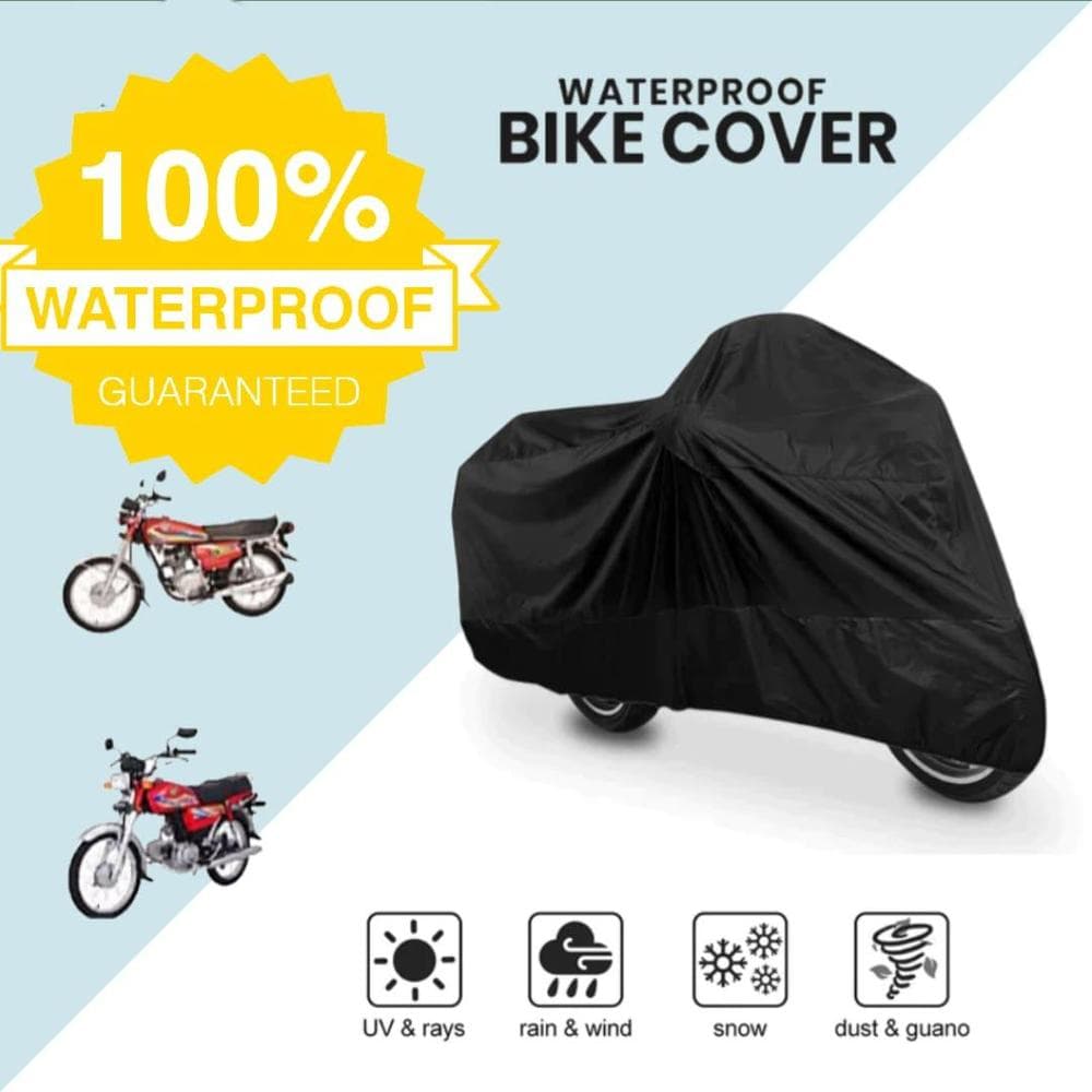 Waterproof Motorbike Cover for 125CC Bikes Pakistan