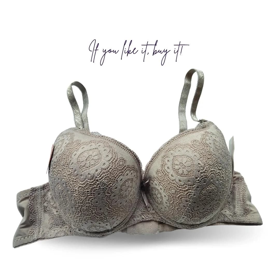 Beige Lace Pushup Bra for Pakistani Women