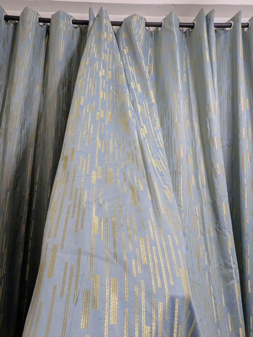 Multicolor Jacquard Curtains for Home Decor